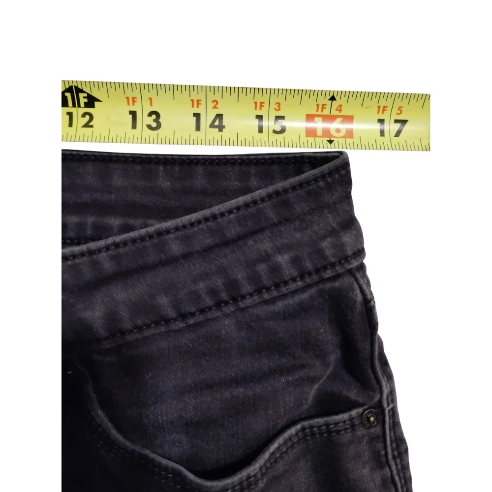 Black Skinny Jeans‎ Woman by Denizine Size 16S 33x30 - Picture 7 of 9